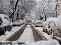 сняг, снеговалеж