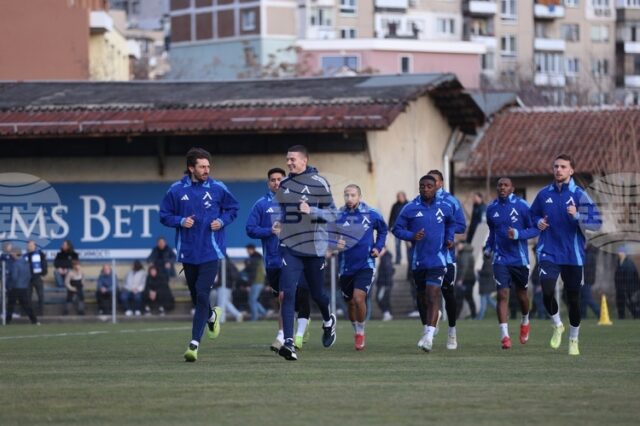 Отборът на Левски почива днес, ще има една открита тренировка преди мача с ЦСКА 1948 в неделя