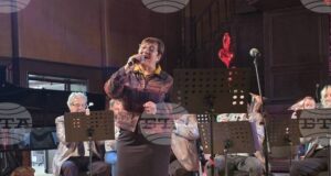 Певицата Галина Дурмушлийска подарява нови добруджански песни на Духовия оркестър в Добрич