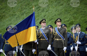 Церемония в Киев по случай Деня на националния флаг на Украйна, 23 август 2025 г