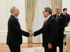 РАЗШИРЕНА
                                                                                                Путин осъди новите ограничения срещу Куба на среща в Кремъл с кубинския външен министър