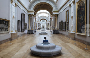 Течът на вода в Лувъра е повредил картина на Шарл Мейние Течът на вода в Лувъра е повредил картина на Шарл Мейние