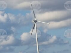 Тридесет процента от електричеството в Европа е осигурено от вятърна енергия през изминалото денонощие