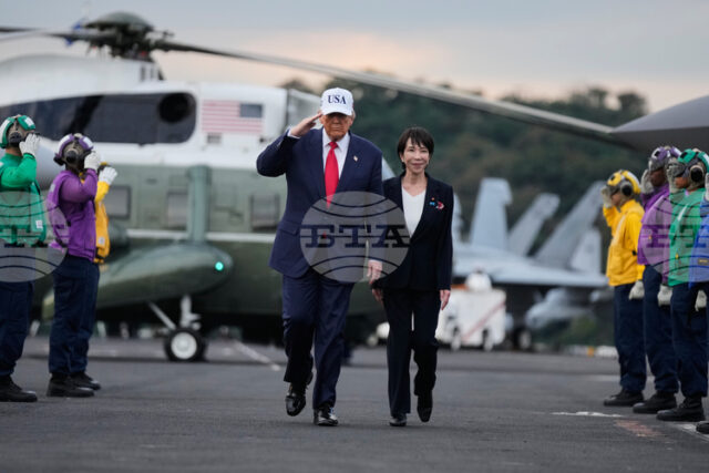 Тръмп поздрави японската премиерка за изборната ѝ победа преди обявяването на официалните резултати