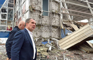 Украински обстрел е причинил сериозни щети в руския Белгород, заяви областният губернатор