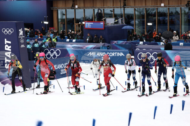 Французите Емили Ароп и Тибо Аселме спечелиха титлата в смесените двойки от турнира по ски алпинизъм на Олимпийските игри