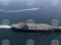 Ядрена дипломация на ръба: преговори и взаимно сплашване между Вашингтон и Техеран амолетоносачът "Ейбрахам Линкълн".