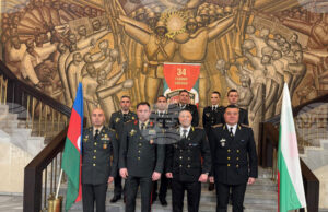 АЗЕРТАДЖ: Делегация от азербайджанската служба "Военна полиция" посети България