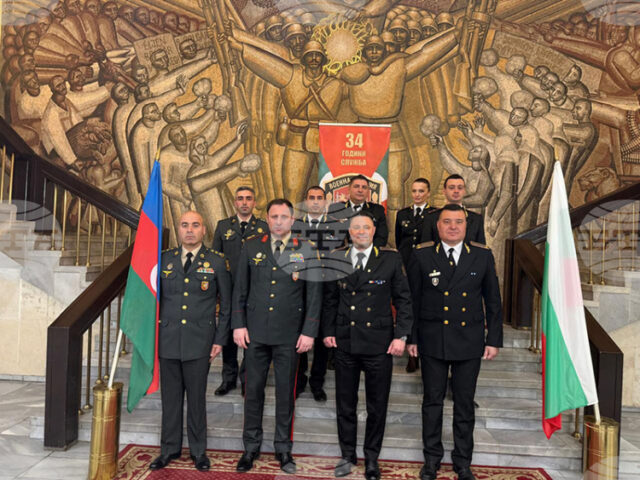 АЗЕРТАДЖ: Делегация от азербайджанската служба "Военна полиция" посети България