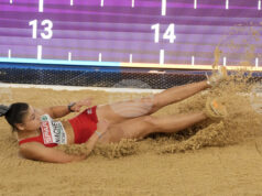 Александра Начева завърши осма във финала на троен скок на Световното първенство по лека атлетика в зала