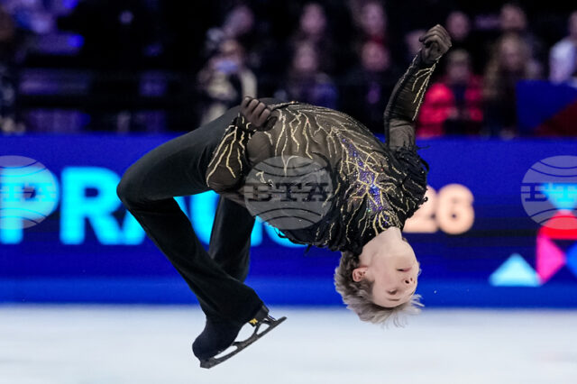 Американецът Иля Малинин завоюва трета световна титла в кариерата си на шампионата по фигурно пързаляне в Прага