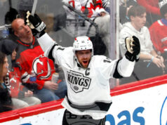 Анже Копитар реализира два гола, но Лос Анджелис загуби срещу Ню Джърси в НХЛ Анже Копитар реализира два гола, но Лос Анджелис загуби срещу Ню Джърси в НХЛ