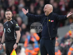 Арне Слот след равенството на Ливърпул с Тотнъм: „Освиркванията са нормални“