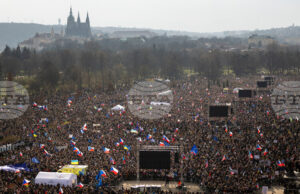 В Чехия се състояха най-големите протести срещу правителството от 2019 г. насам В Чехия се състояха най-големите протести срещу правителството от 2019 г. насам