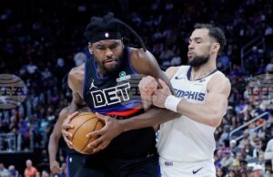 Детройт победи Мемфис в НБА Детройт победи Мемфис в НБА