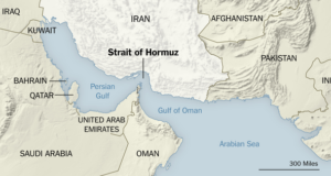 Карта на Ормузкият проток