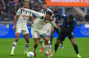 Интер Милано изпусна победата срещу Аталанта, но има 8 точки преднина на върха в Серия А