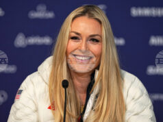 Линдзи Вон се завърна в залата за тренировки след тежкото падане на Олимпийските игри в Милано-Кортина