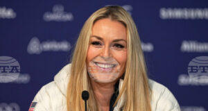 Линдзи Вон се завърна в залата за тренировки след тежкото падане на Олимпийските игри в Милано-Кортина