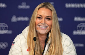 Линдзи Вон се завърна в залата за тренировки след тежкото падане на Олимпийските игри в Милано-Кортина