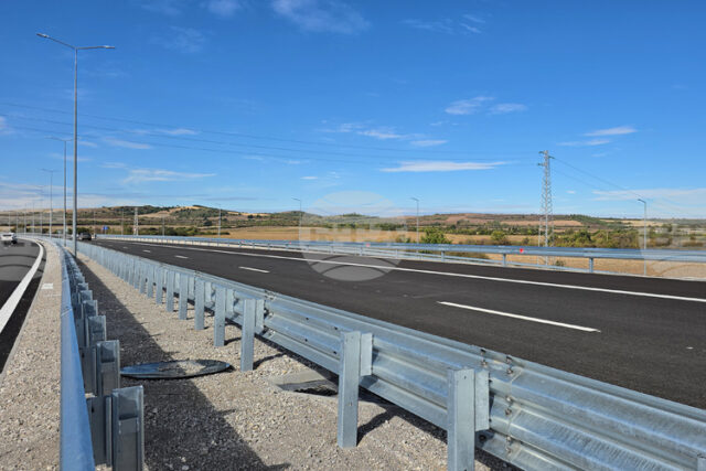 Максималната скорост по магистрала „Хемус“, в отсечка в района на с. Разлив в посока Варна, ще бъде ограничена до 26 март