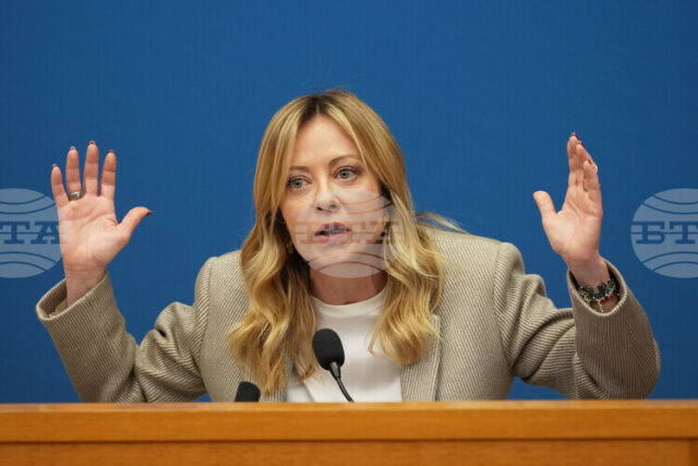 Мелони изрази резерви относно военното участие на Италия в защитата на петролните танкери в Ормузкия проток