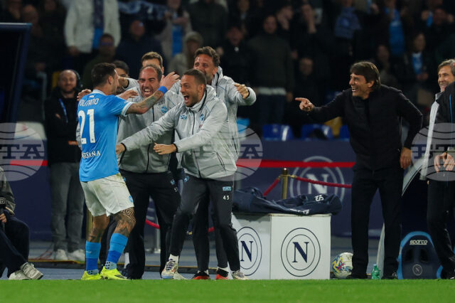 Наполи победи Каляри и се изкачи на второ място в Наполи победи Каляри и се изкачи на второ място в Серия А