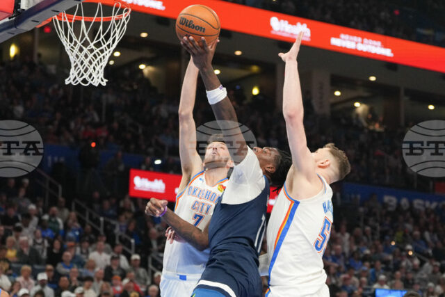 Оклахома Сити постигна домакински успех срещу Минесота в НБА