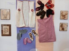 По повод 8 март в Омуртаг е подредена изложба-базар под надслов „Красота, създадена от женските ръце“