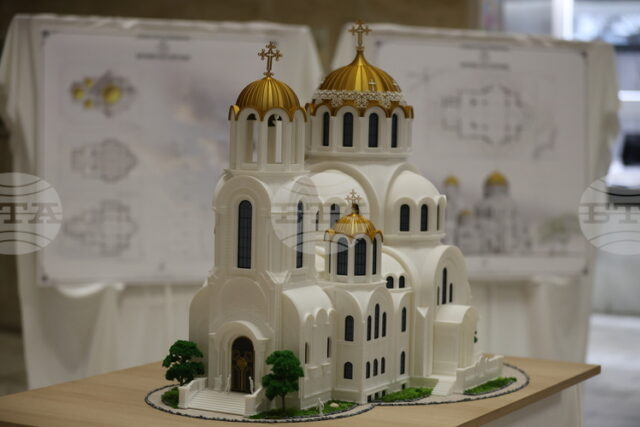 Проектът за нов православен храм в Благоевград, посветен на свети Проектът за нов православен храм в Благоевград, посветен на свети Мина, бе официално представен пред духовници, общественици и жители на града