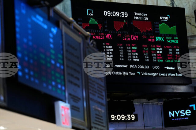 Разнопосочно започна търговията на Уолстрийт