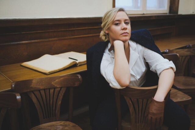 Романът „Остайница“ на Рене Карабаш влезе в краткия списък на Рене Карабаш е номинирана в дългия списък за Международната награда „Букър". Снимка – IGM /Георги Казаков