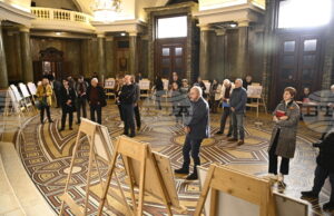 Творчеството на Борис Димовски е урок по критическо мислене и по гражданска доблест, каза заместник-ректорът на СУ проф. Ренета Божанкова Творчеството на Борис Димовски е урок по критическо мислене и по гражданска доблест, каза заместник-ректорът на СУ проф. Ренета Божанкова