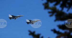 Тренировка във въздушното пространство над учебен полигон "Ново село" и в североизточната част на страната ще се проведе днес и утре