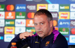 Треньорът на Барселона Ханзи Флик призна, че английското първенство е най-силното в света