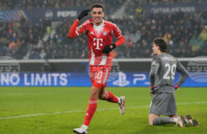 Трима играчи на Байерн Мюнхен бяха контузени в мача от Шампионската лига срещу Аталанта