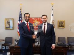 УАМ: Министърът на промишлеността на ОАЕ и директор на Националната петролна компания на Абу Даби се срещна с вицепрезидента на САЩ