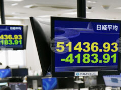 Фондовите пазари в Източна Азия отбелязаха рязък спад след резкия скок на цените на петрола