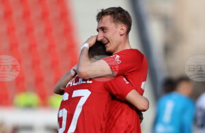 ЦСКА 1948 разгроми Локомотив (Пловдив) като гост и временно изпревари Лудогорец на втората позиция в класирането на Първа лига