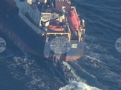 Швеция заяви, че кораб, задържан в нейни териториални води в Балтийско море, е плавал под фалшив флаг