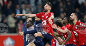 Ланс отстъпи като гост пред Лил и загуби позиции в надпреварата за титлата във футболното първенство на Франция