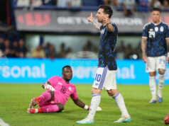 Лионел Меси с гол и асистенция за убедителна победа на Аржентина срещу Замбия в контролна среща