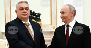 Унтарският премиер Виктор Орбан и руският президент Владимир Путин по време на лична среща през ноември миналата година.