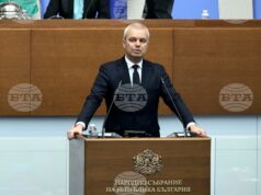 Председателят на "Възраждане" Костадин Костадинов.