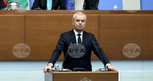 Председателят на "Възраждане" Костадин Костадинов.