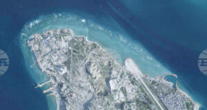 Сателитна снимка на иранския остров Харг от 26 февруари 2026 г