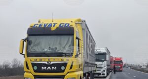 Трафикът е интензивен на ГКПП „Капитан Андреево“ на изход за товарни автомобили
