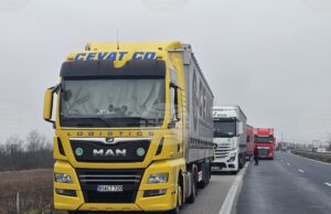 Трафикът е интензивен на ГКПП „Капитан Андреево“ на изход за товарни автомобили