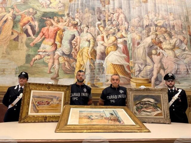 Италианската полиция откри картини на Реноар, Сезан и Матис, откраднати от музей през март